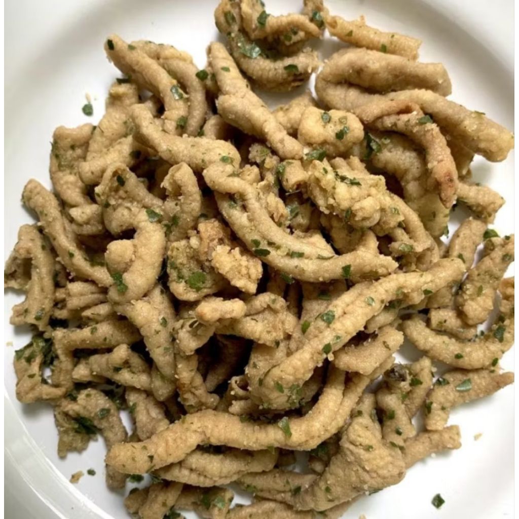 

Usus Ayam crispy ORI daun jeruk 250gr Snack RENYA/Gurih