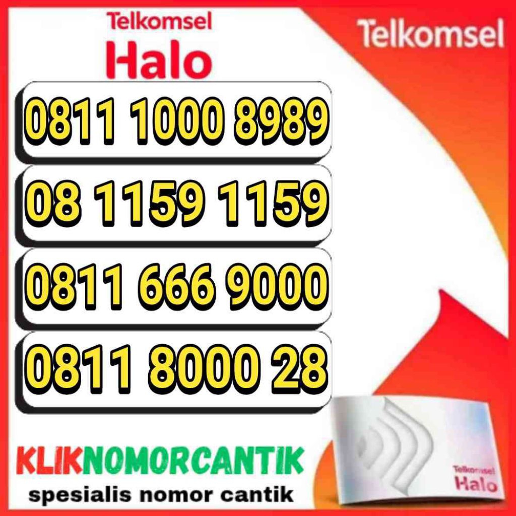 nomor cantik Kartu Halo pascabayar Telkomsel Halo A9
