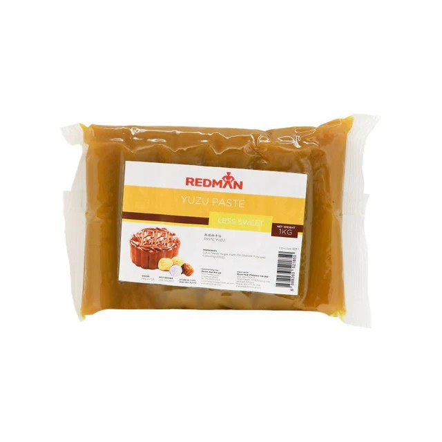 

Redman Mooncake Fillings Yuzu Paste Less Sweet isian mooncake pasta rasa yuzu