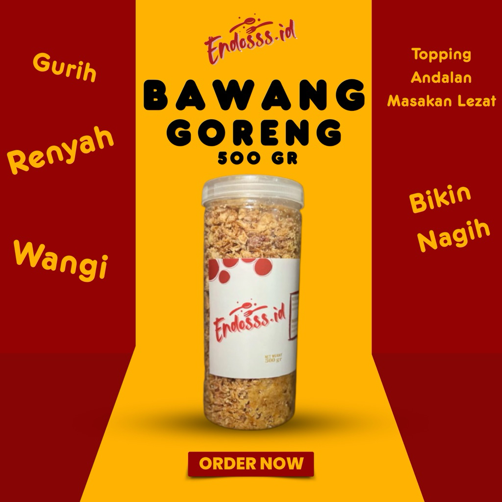 

500 Gr Bawang Goreng by Endosss.id asli
