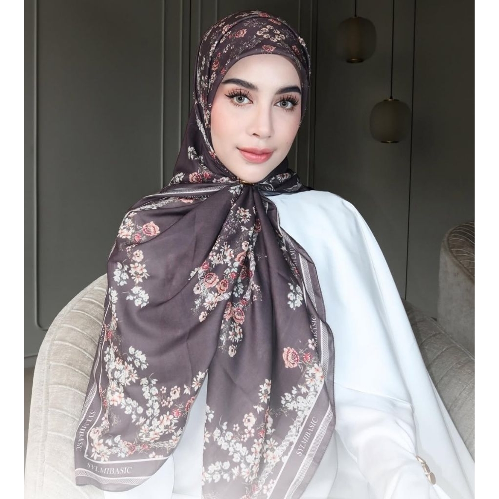 Segi Empat Motif Terbaru terlaris 2025 Denay Voal Premium