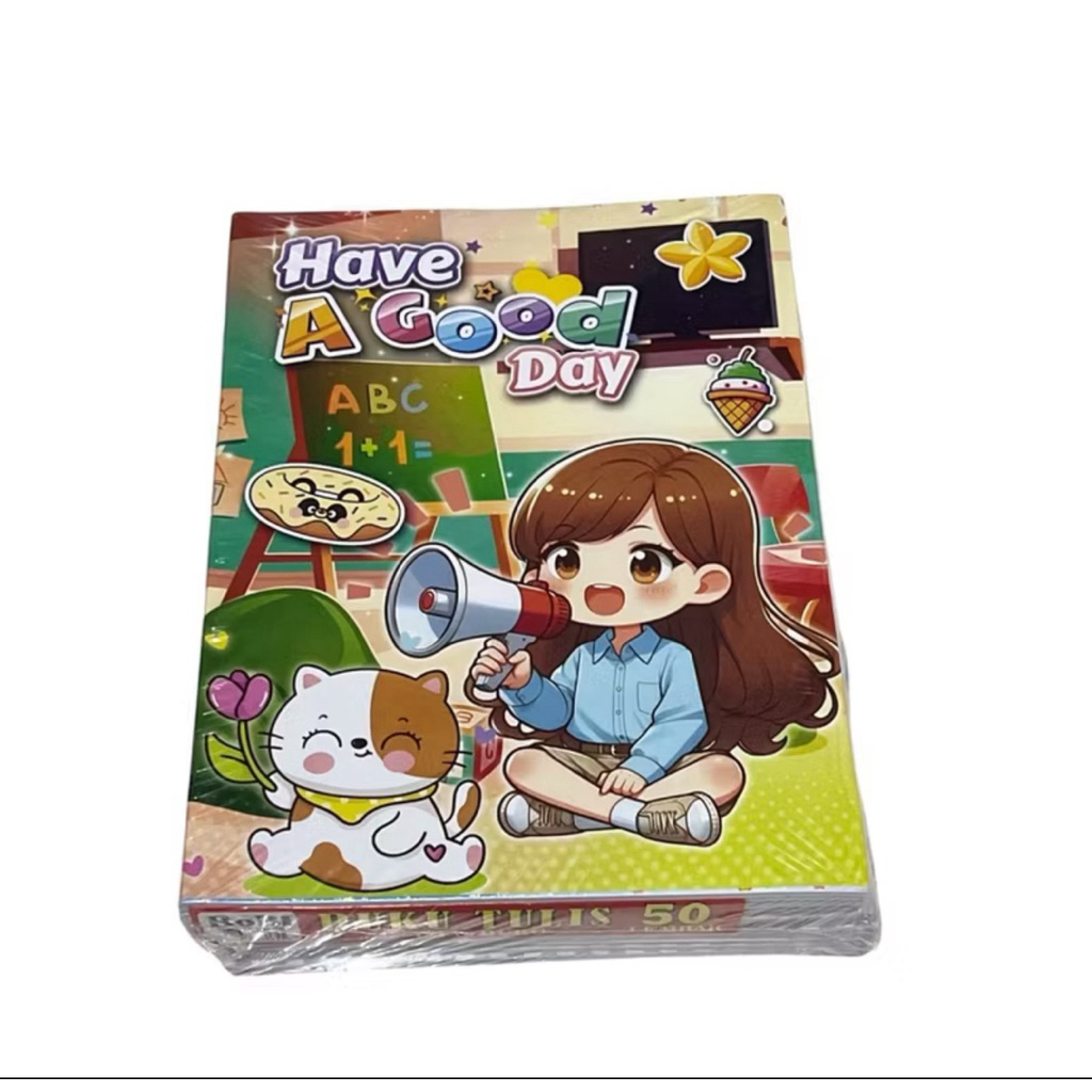 

BUKU TULIS MURAH 50 LEMBAR ISI 10 Buku BP/BOBI/STARNOV