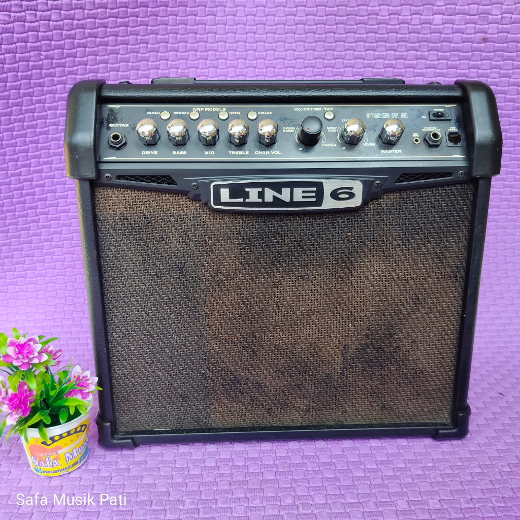 LINE 6 Spider IV 15 Kondisi Baik, Aman, Masih Original semua