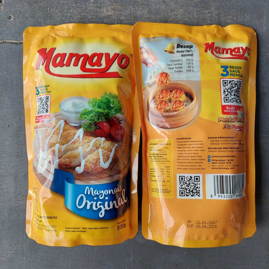

Mamayo Mayonais Original Kemasan 500 gram