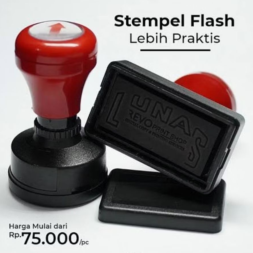 

STEMPEL FLASH / STEMPEL OTOMATIS / CAP / CUSTOM