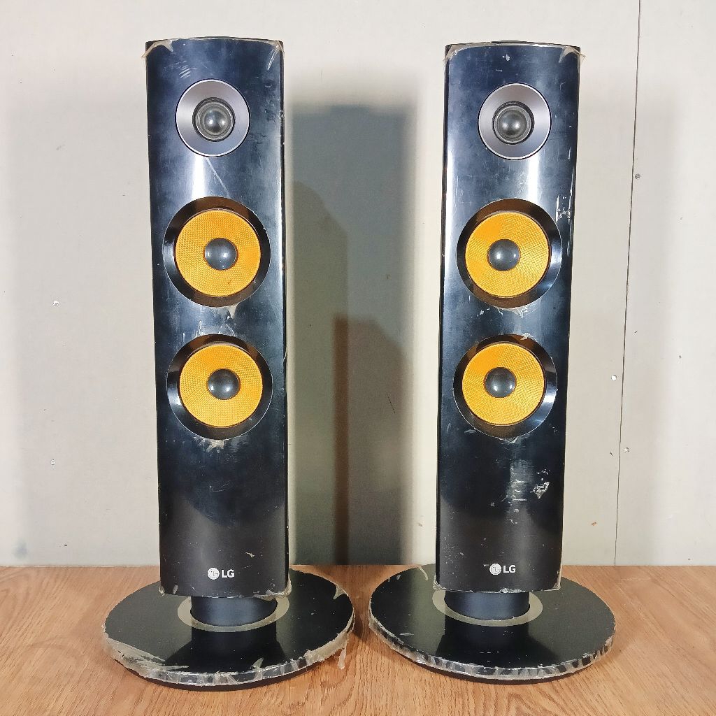 Pasif speaker tower LG 3 inch bekas normal (sepasang)