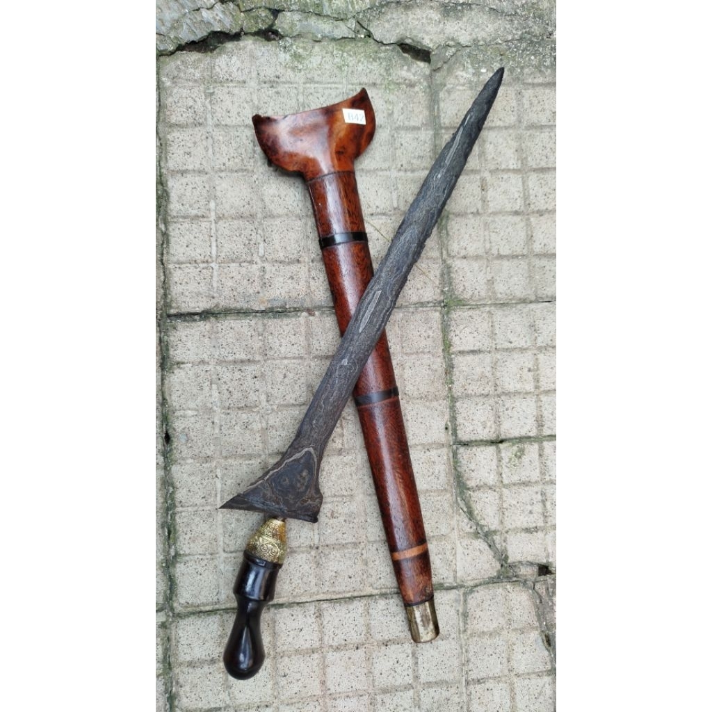 Keris Sumatera pamor
