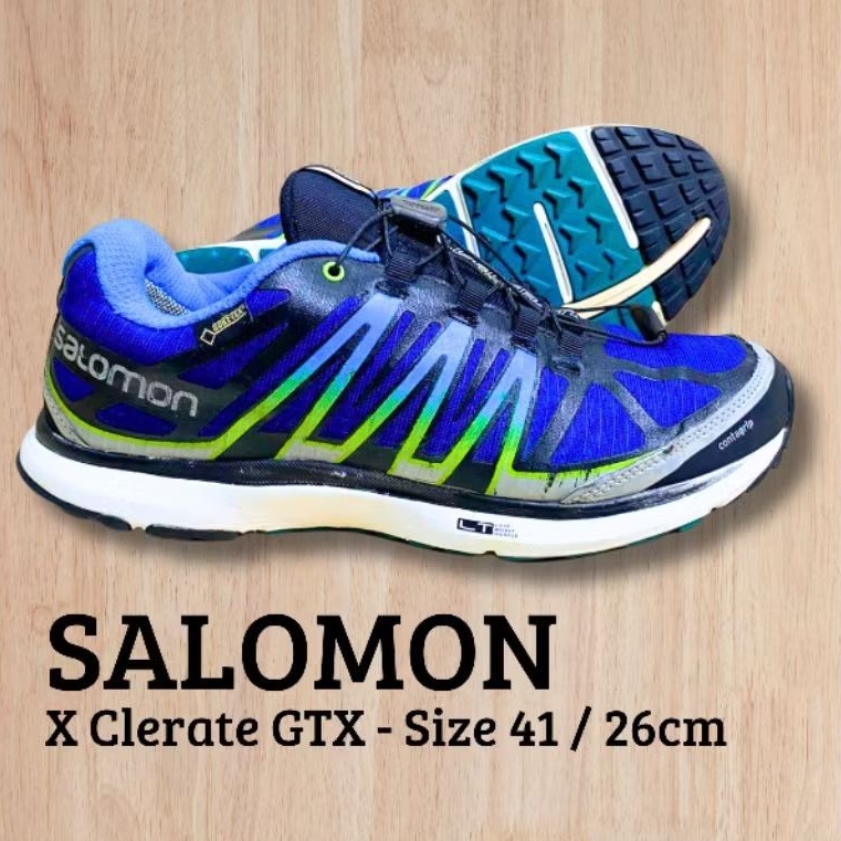SALOMON X-CLERATE GTX Sepatu Gunung Second Sepatu Outdoor Trailrunl