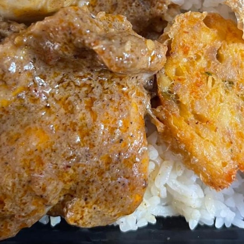 

Nasi Ayam Fillet Rendang + Hekeng Goreng