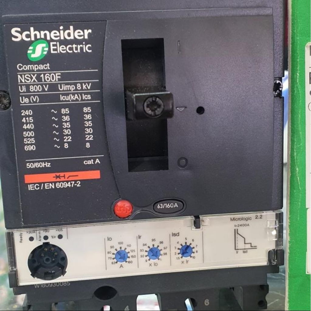 MCCB Schneider NSX160F 3P 160A