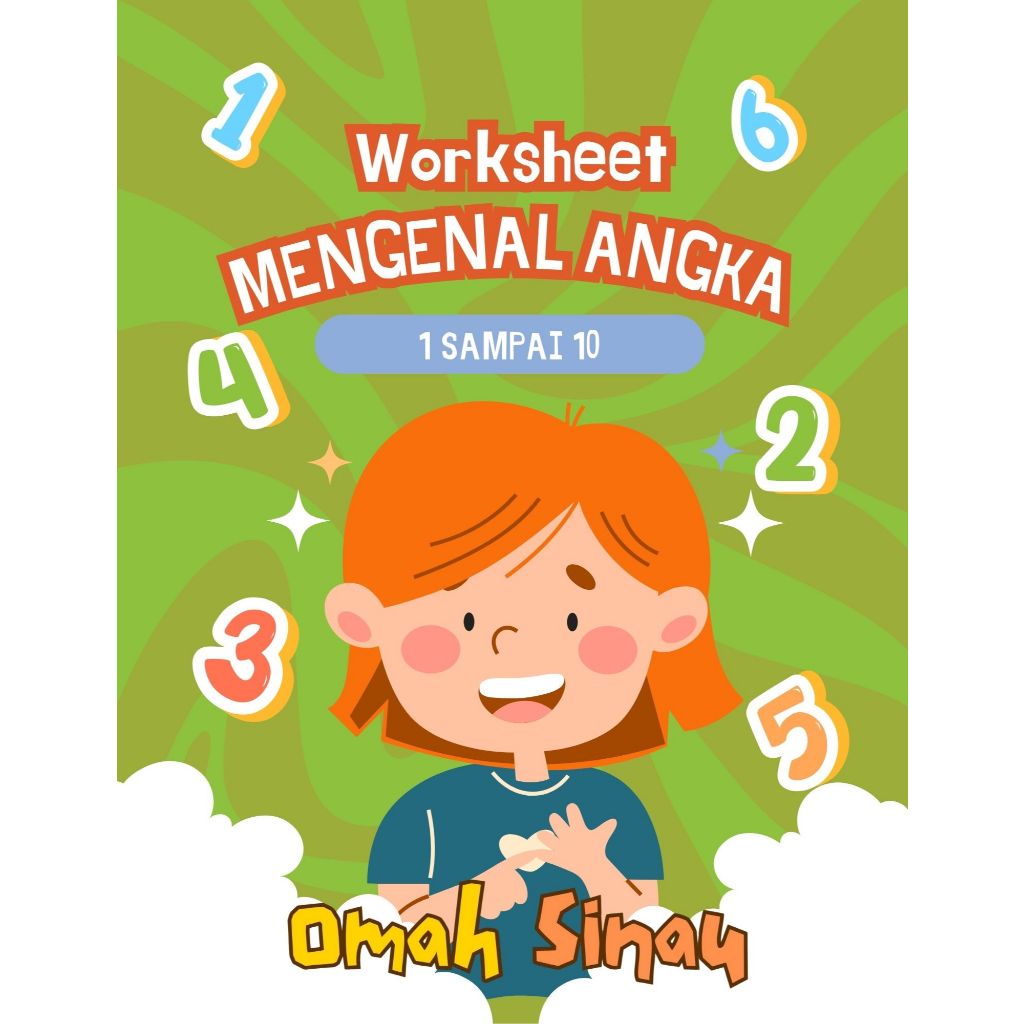 

Lembar Aktivitas Seru Mengenal Angka 1–10 untuk TK & PAUD Menulis, Mengenal, dan Mewarnai