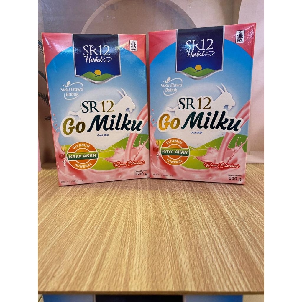 

Susu go milku stroberi 600gr