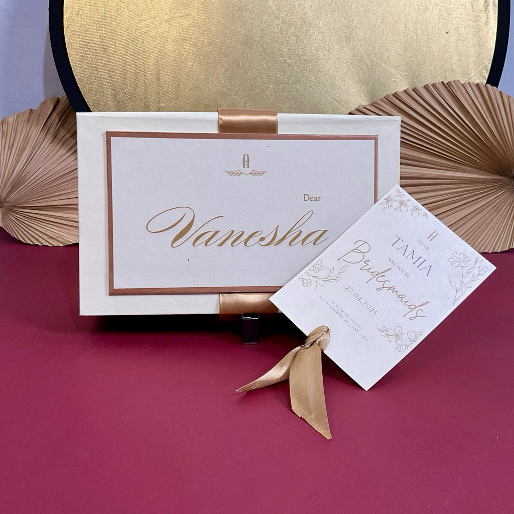 

Gift box Hampers Bridesmaids + costum nama