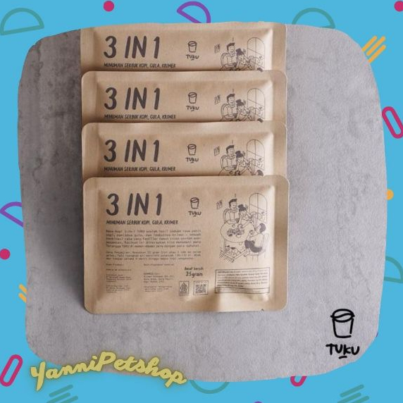 

TUKU BERAGAM KOPI HITAM 3 IN 1 4PCS @25GR [BISA KIRIM SELURUH INDONESIA]