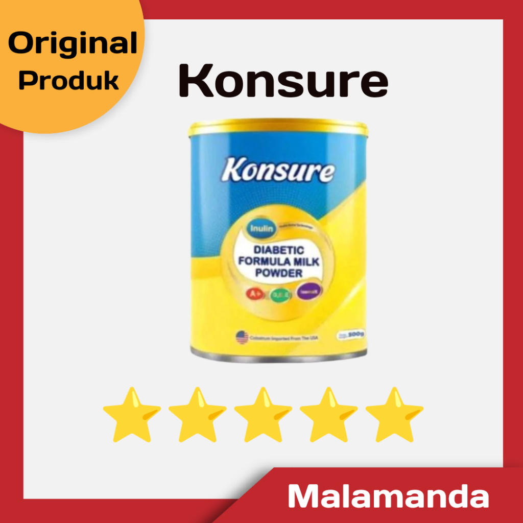 

Konsure 100% Original Susu Kaleng 450gr Untuk Sakit Diabetes