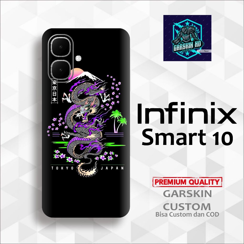 Garskin Stiker Premium / Case Stiker Infinix Smart 10 Banyak Variasi GET 2 PCS