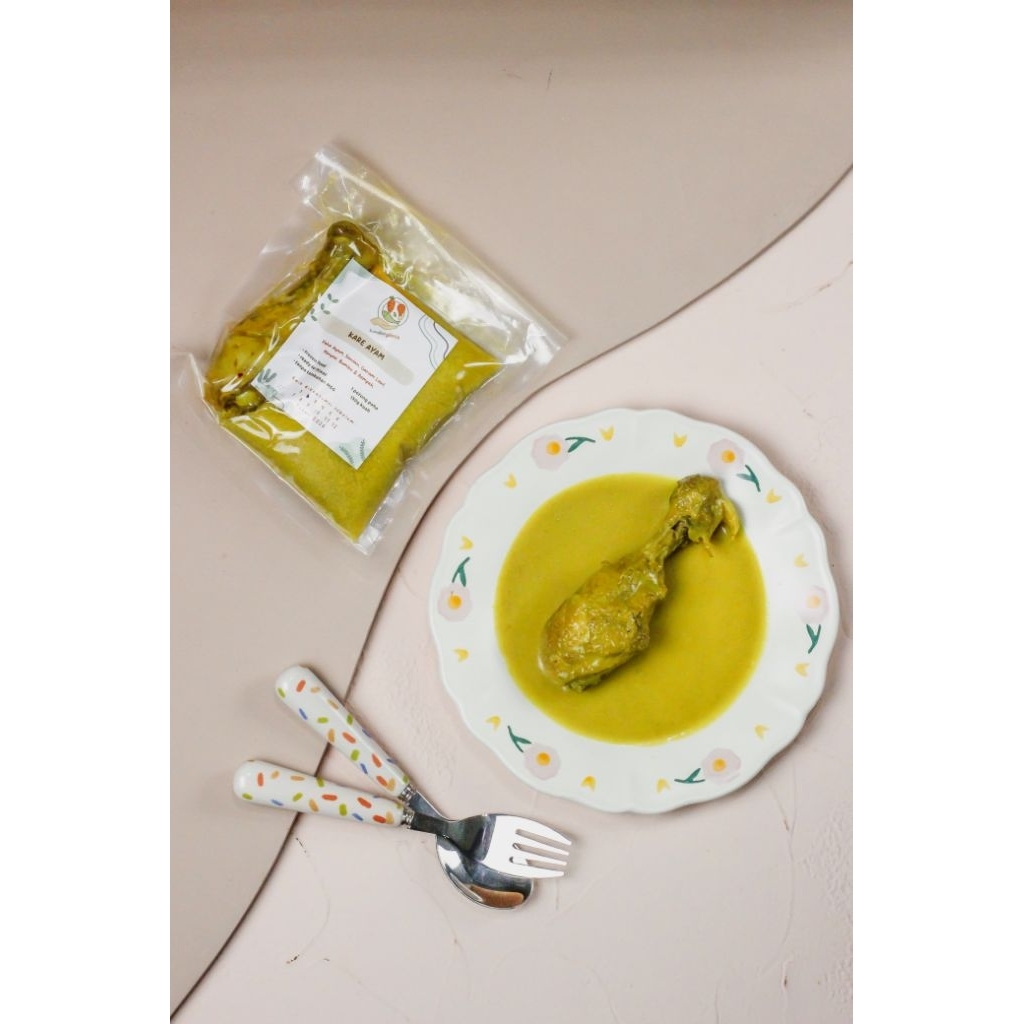 

Kare Ayam - Kinderplate