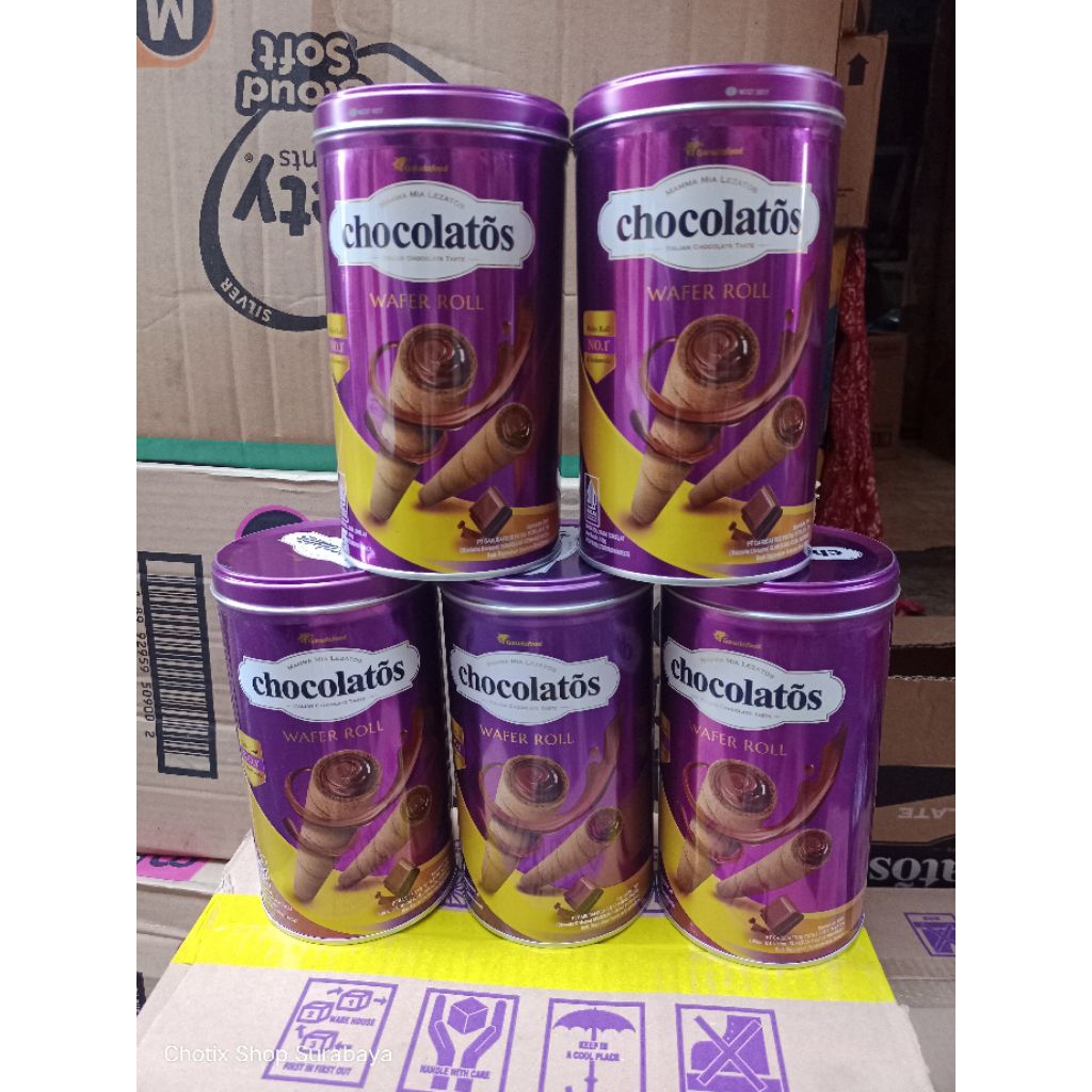 

1 karton chocolatos waferroll premium 310gr