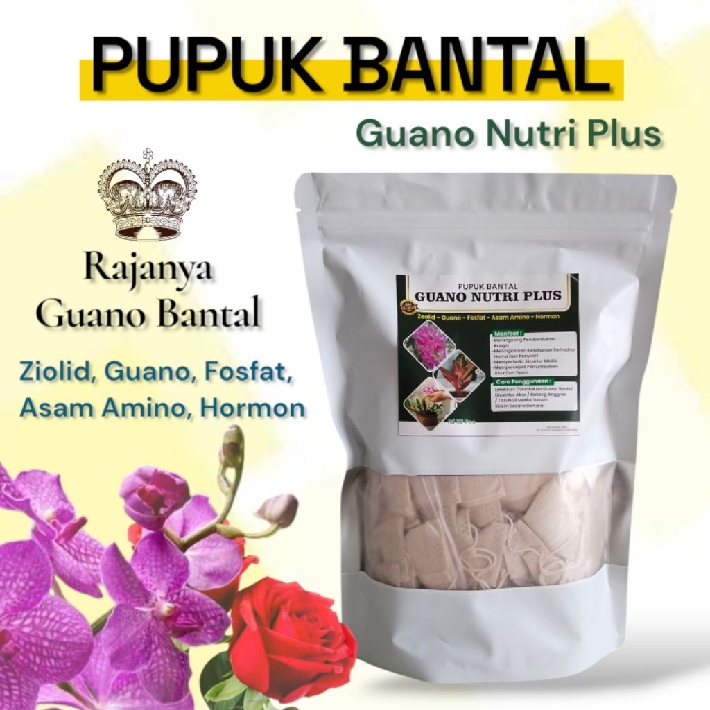 Pupuk Bantal Guano Nutri Plus - Pupuk Pertumbuhan dan Kesuburan Tanaman