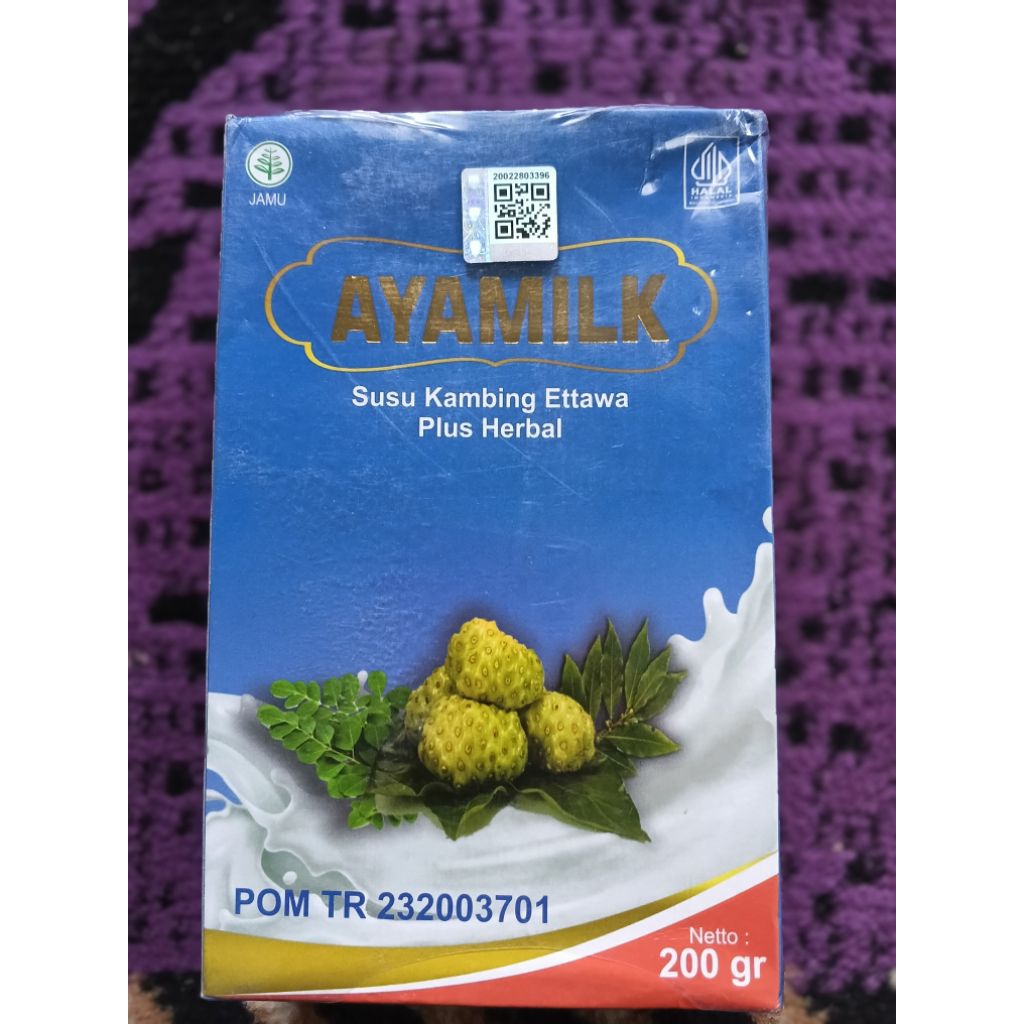 

AYAMILK SUSU KAMBING ETAWA PLUS HERBAL