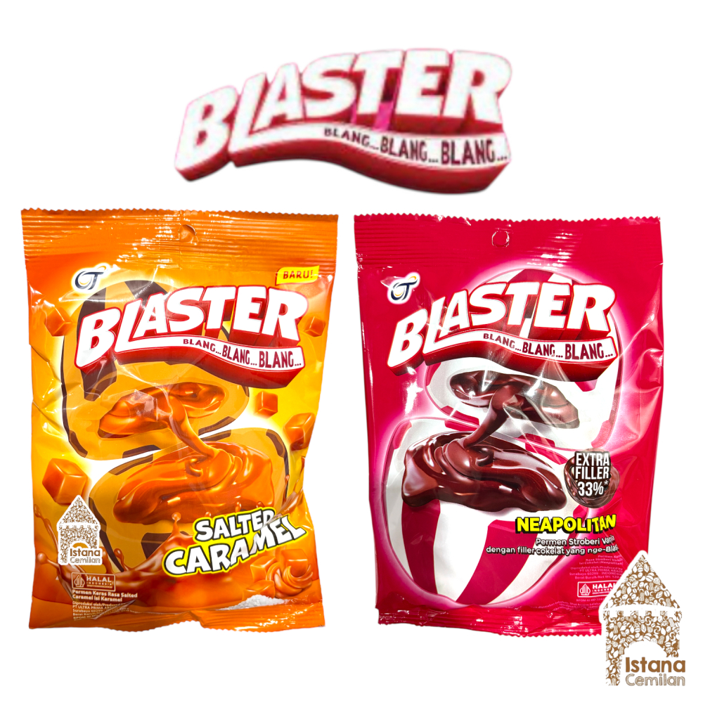 

Blaster Permen Belang Neapolitan / Barley / Sukocok / Choco Mint 125 Gram