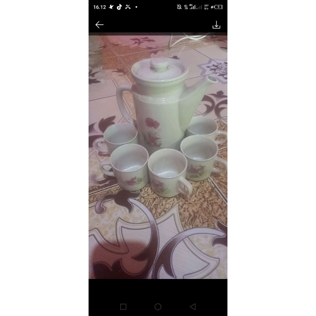 teaset jadulan China