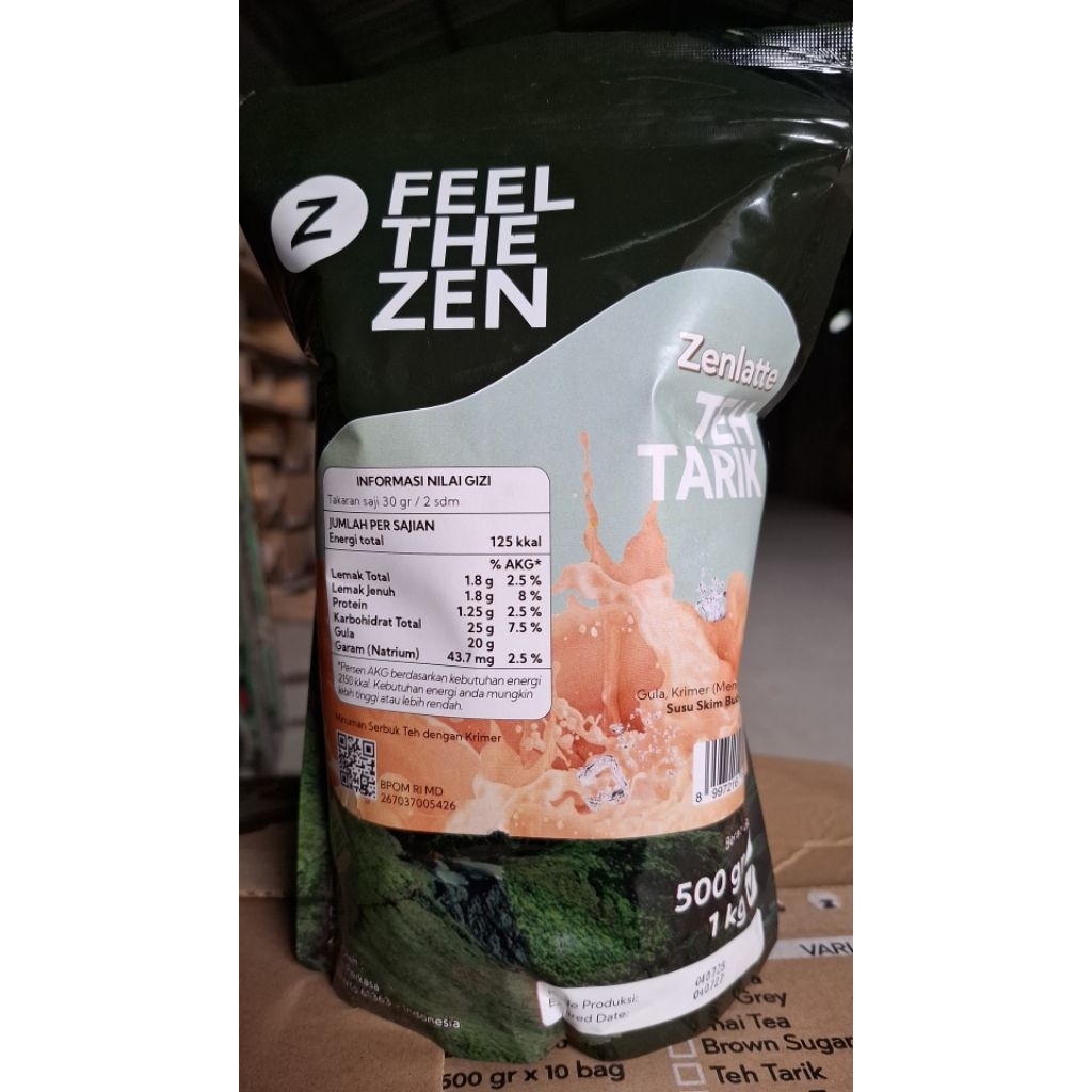 

ZENLATTE TEH TARIK 500GR