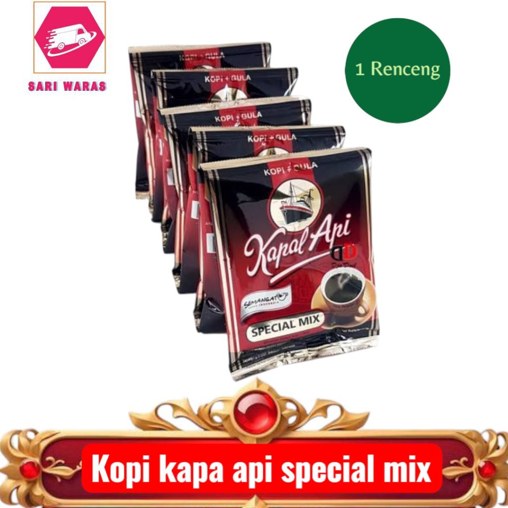 

Kopi kapal api special mix 1 renceng