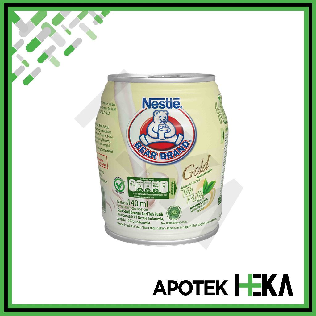 

Bear Brand White Tea 140 ml - Susu Beruang Teh Putih (BANDUNG)