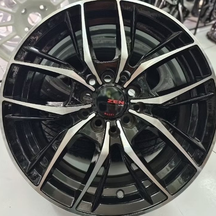 Velg Mobil Ring 15 Zen Black Polish 1 Set (4pcs)