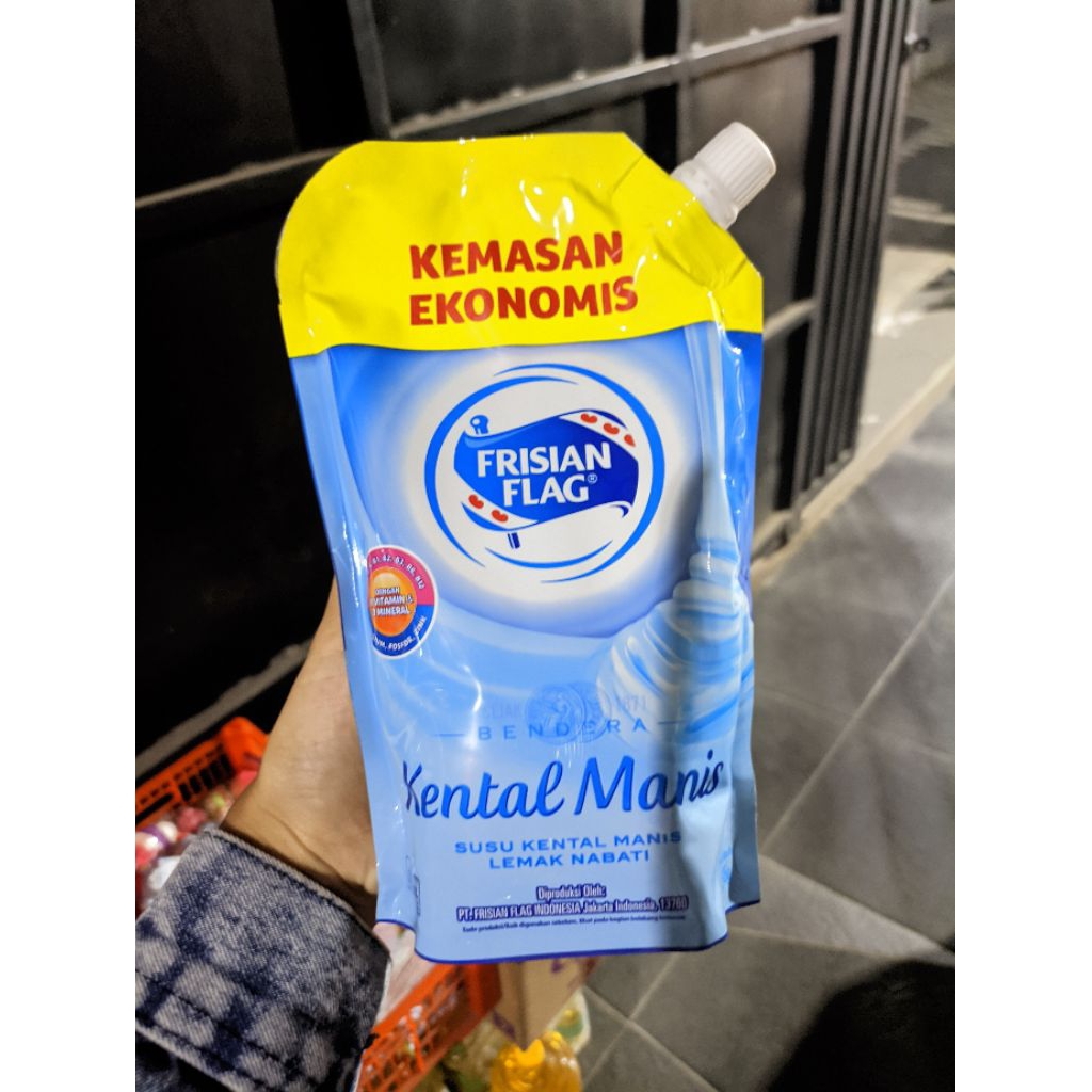 

SUSU FRISIAN FLAG KENTAL MANIS POUCH 545 GRAM