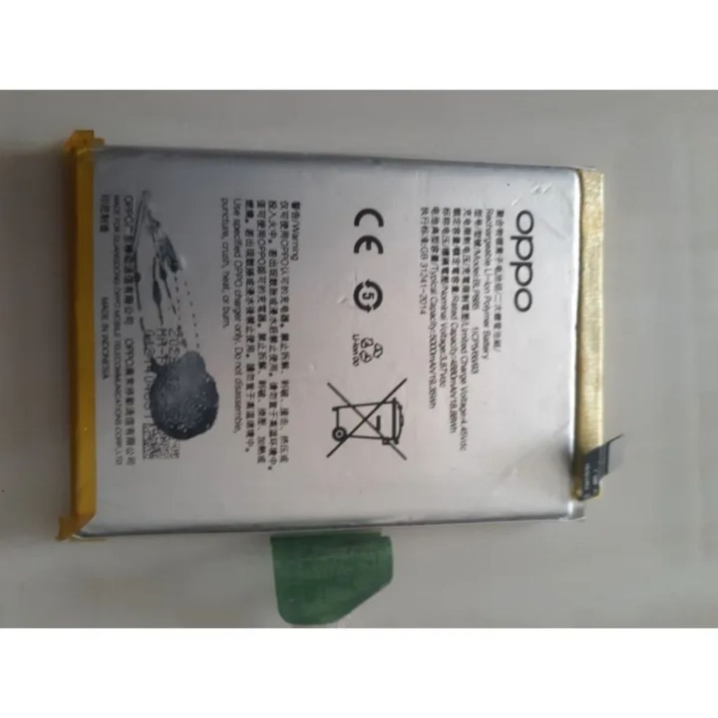 Batre Hp Oppo A76 A96 Blp885 Ori Normal