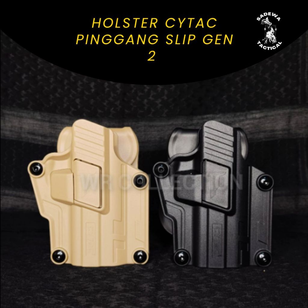 Holster cytac mega-fit holster universal Gen 2 Slip / Holster cytac pinggang Slip / Holster universa
