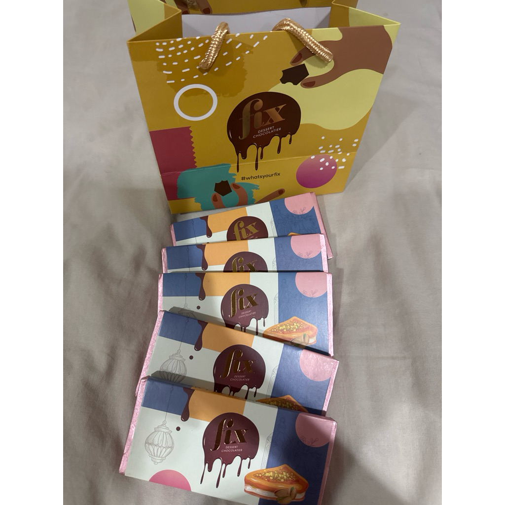 

Fix Dessert Chocolatier / Fix Dubai Chocolate “CAN’T GET KNAFEH OF IT”