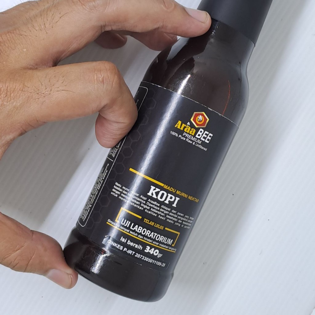 

Araabee Madu Murni Nektar Kopi 340gr Raw Honey Asli Uji Lab PIRT