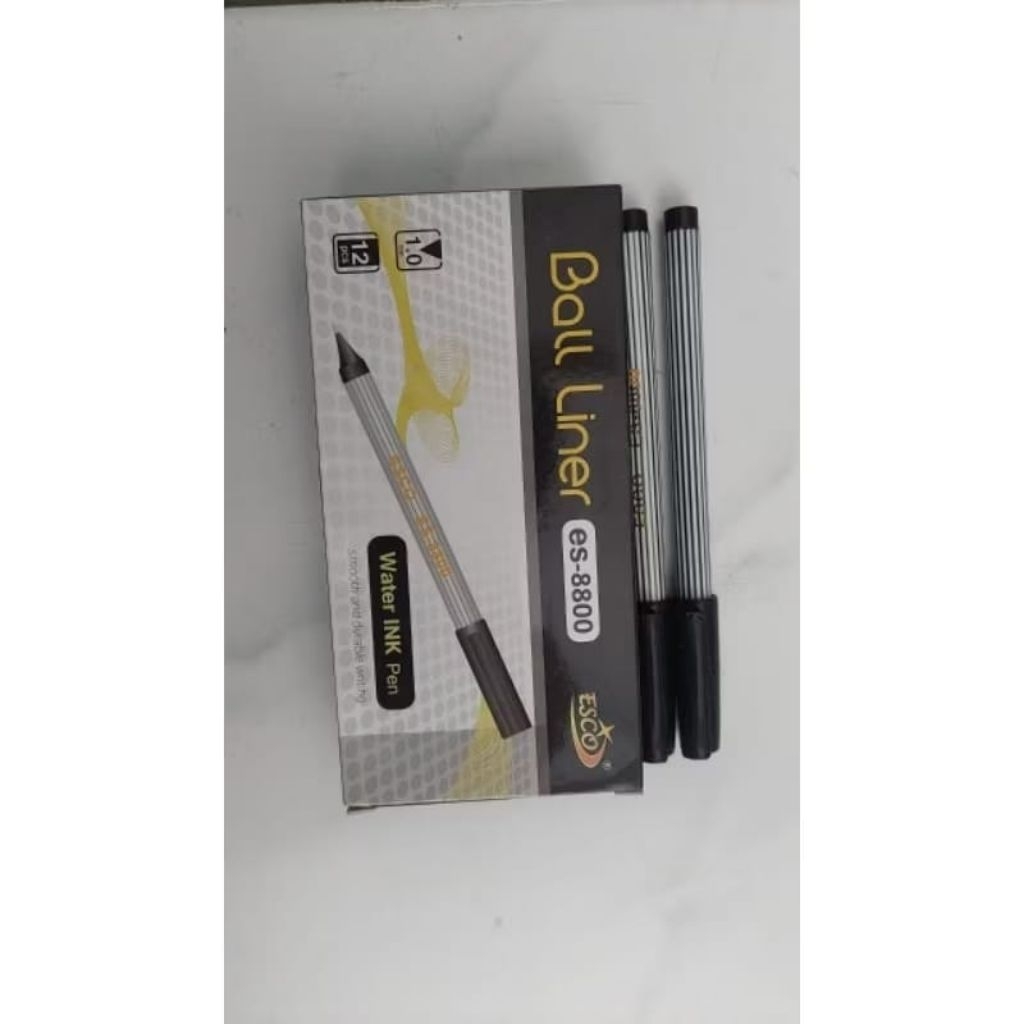 

BOX ISI 12] BALLPOINT BALL LINER ES8800 / SIGN PEN BALL LINER ES 8800 ESCO