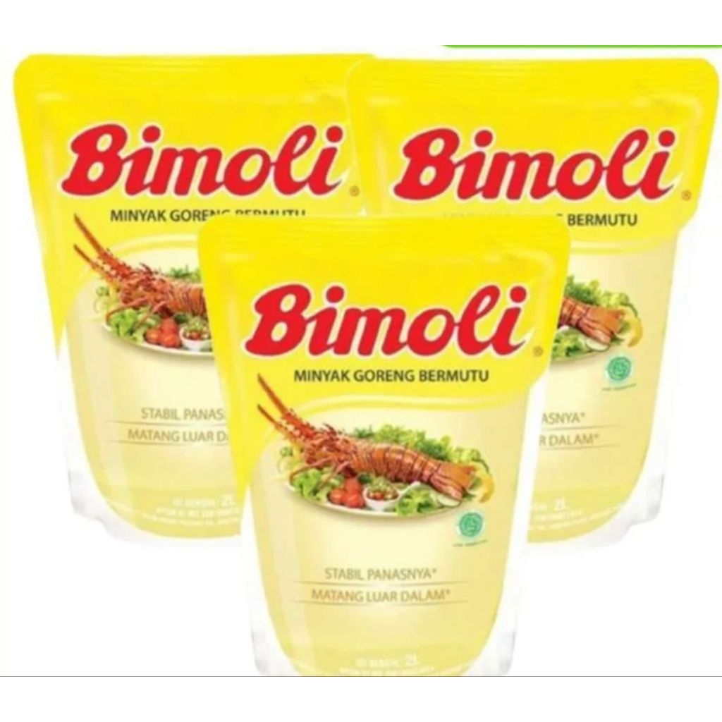 

minyak goreng Bimoli 6 liter ( 2L x 3 pcs)