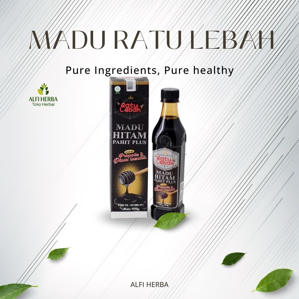 Madu Pahit Hitam Ratu Lebah Membantu Mengobati Lemah Syahwat Asam Urat Diabetes Bpom Original