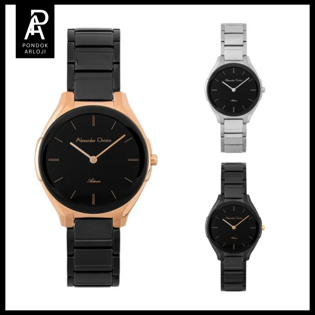 ORIGINAL Jam Tangan Wanita Alexandre Christie AC 8610 / ac8610 / 8610 Rantai Asteria Original