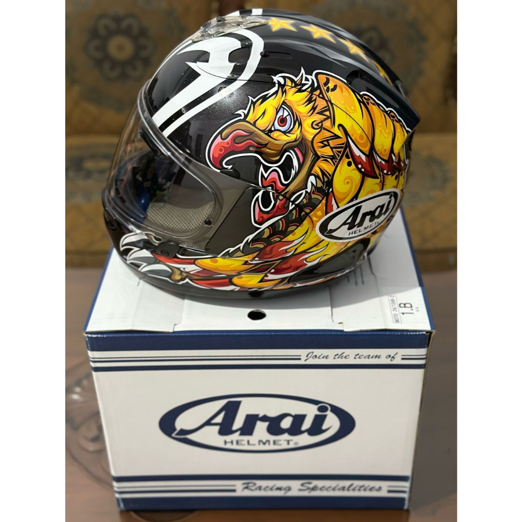 Helm Full Face Arai RR 5 Motif Nakasuga Pheonix