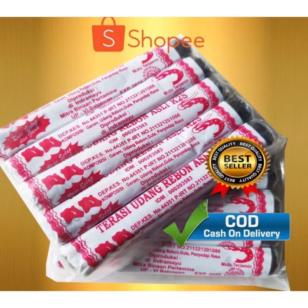 

Terasi udang cap 2 kepala sapi