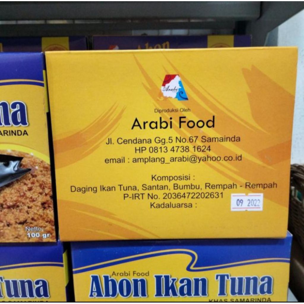 

ABON IKAN TUNA ASLI SAMARINDA