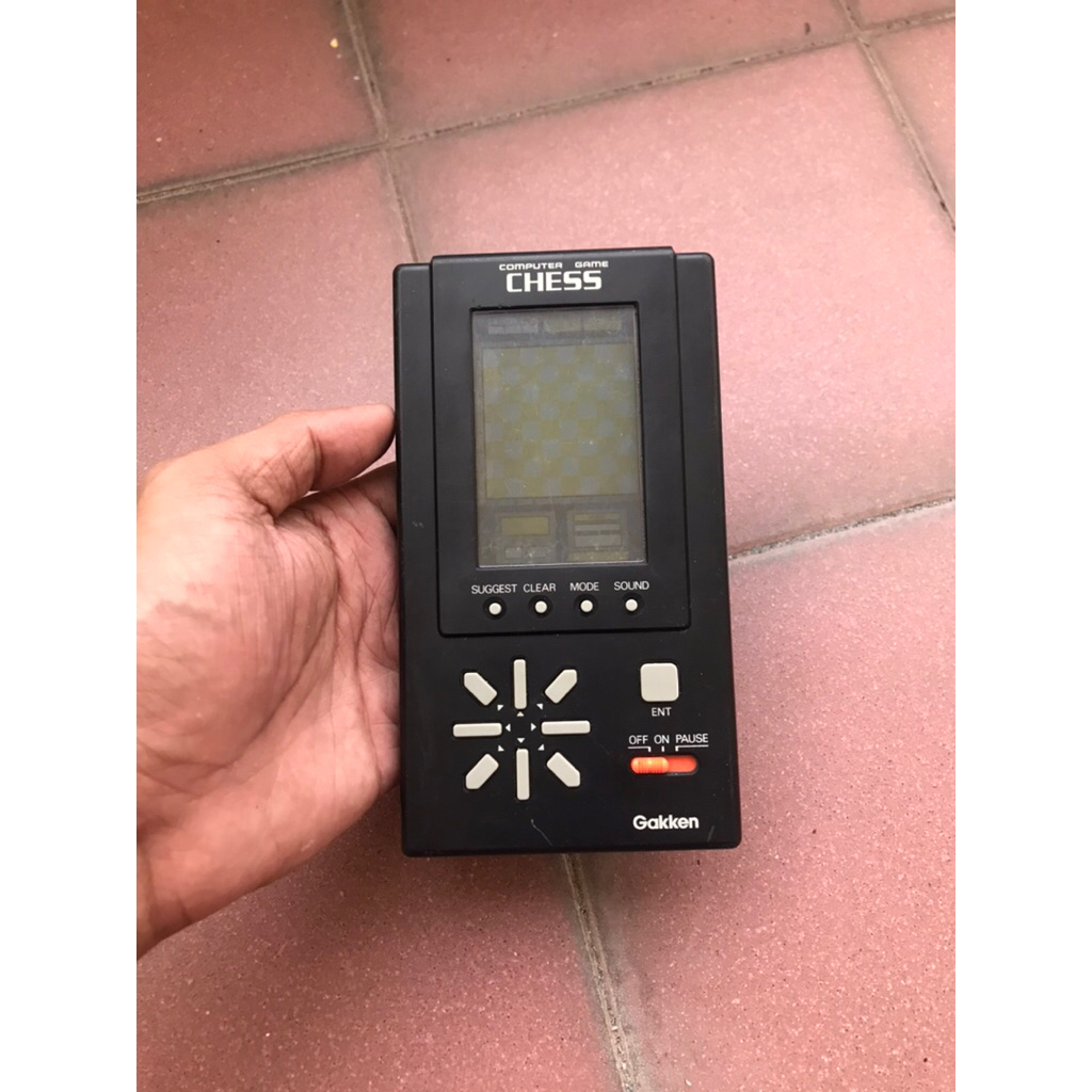 gimbot gakken japan computer game chess