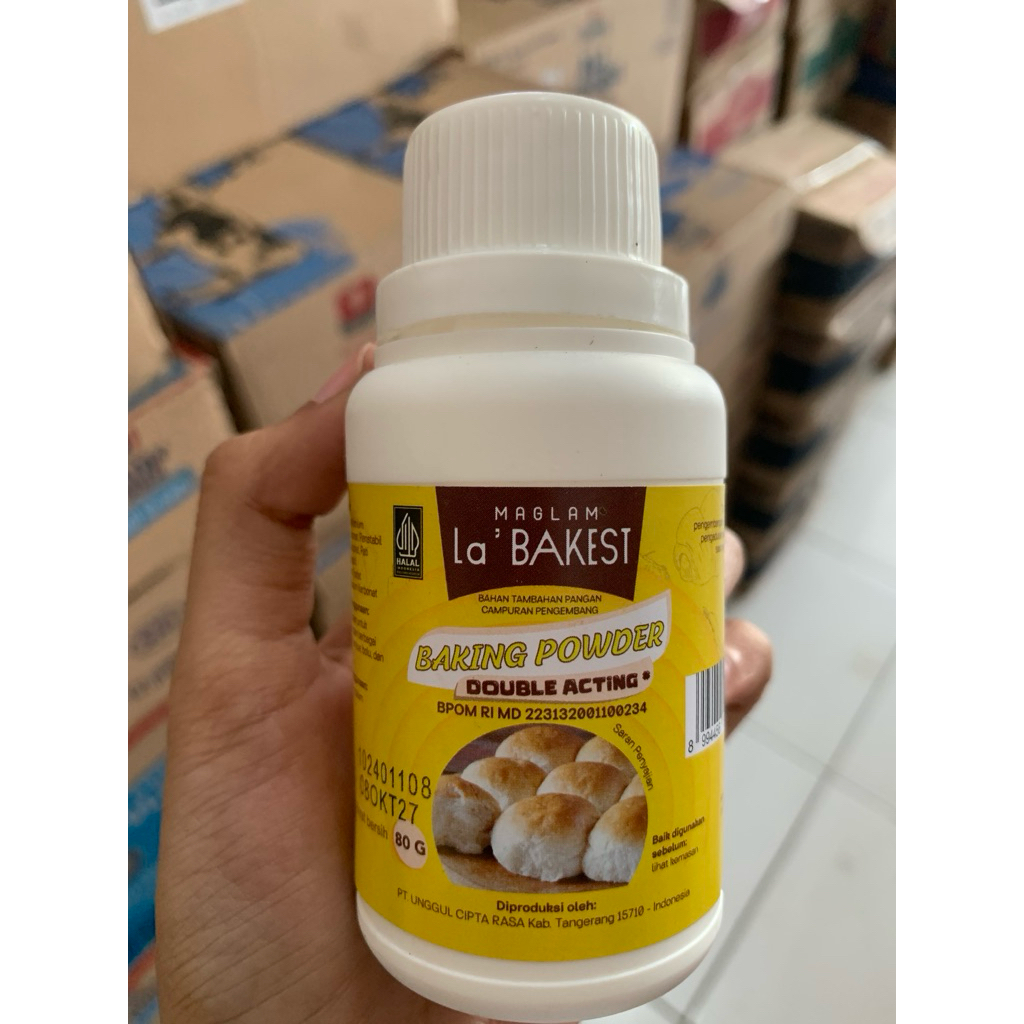 

La bakest baking powder 80gr
