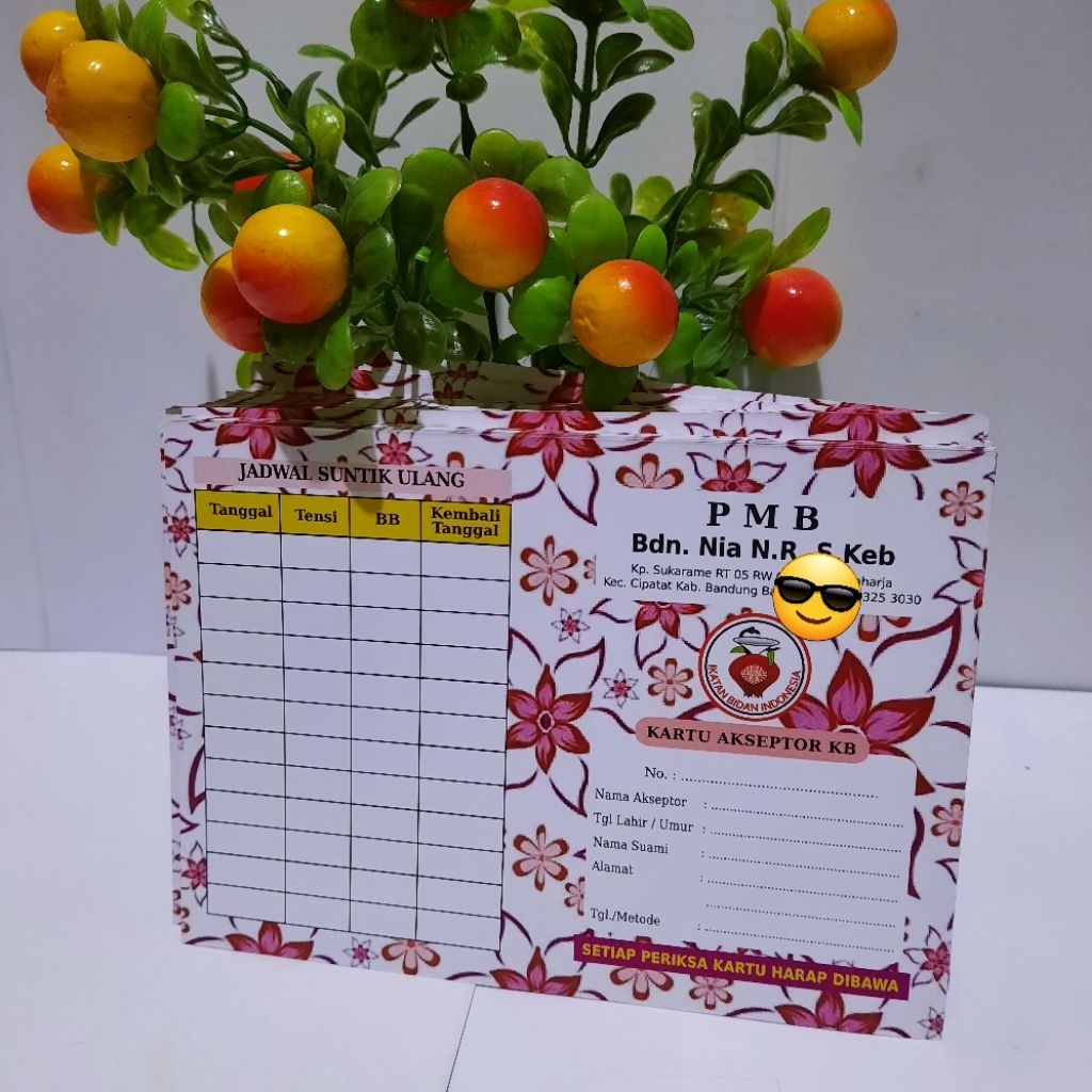 

Kartu KB Motif / Corak Bisa Custom Pakai Nama Sendiri