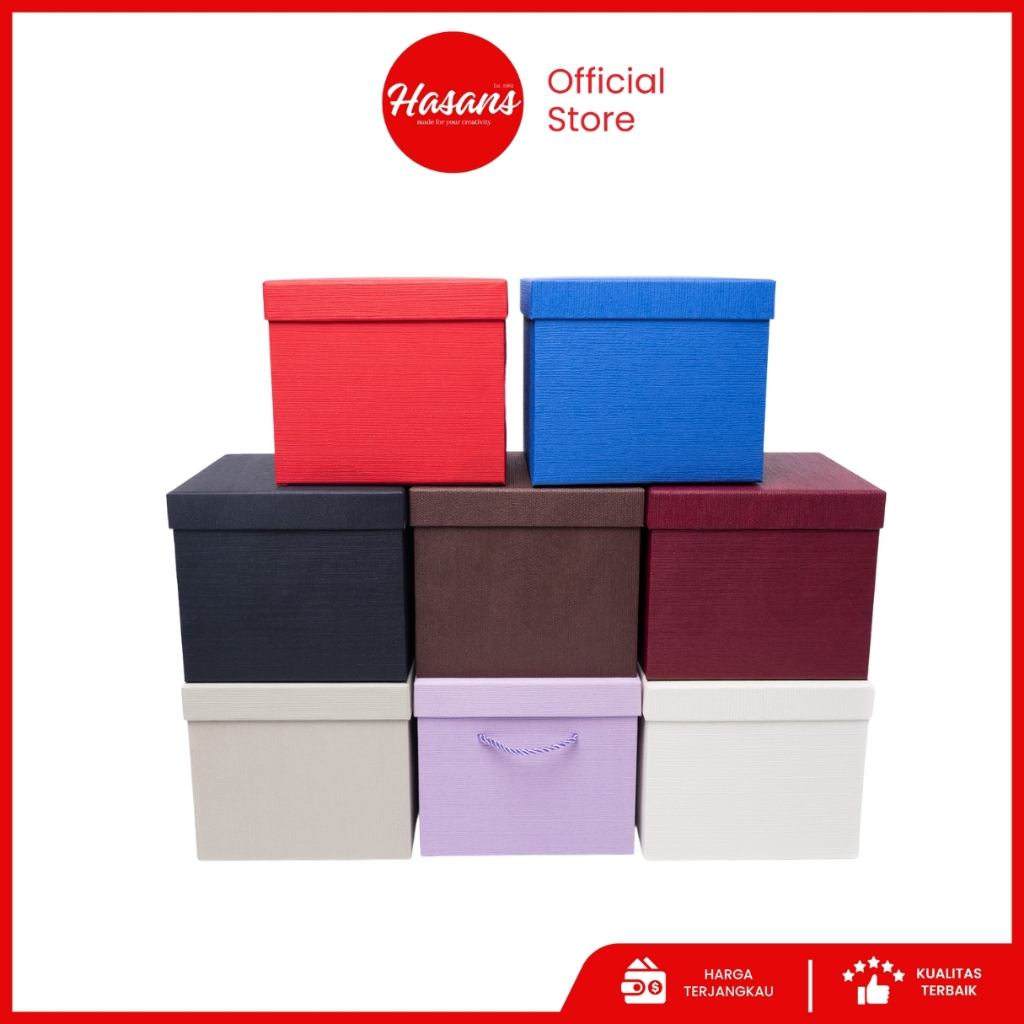 

[1 Set] Box Kado / Kotak Hampers / Hard Box / Gift Box / Kotak Kado Hadiah / Box F2218 Set3