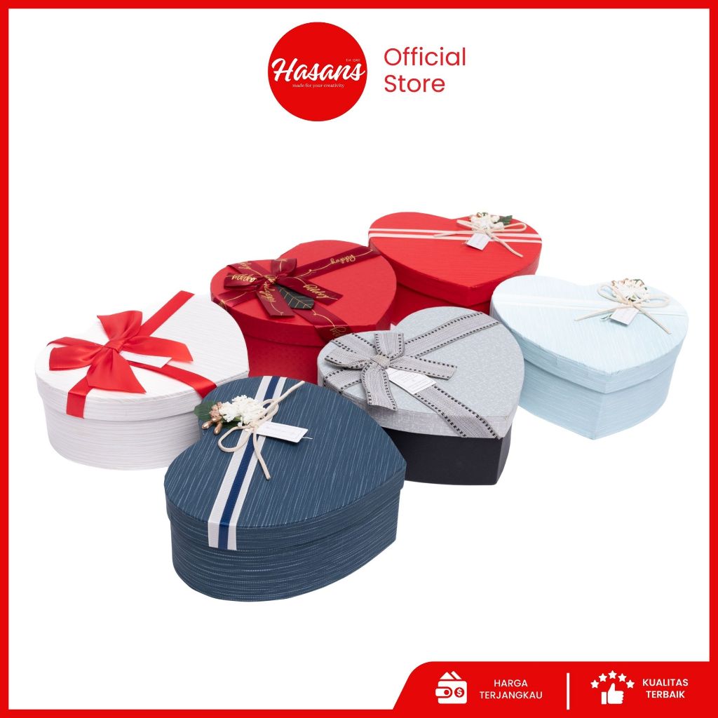 

[1 Set] Box Kado / Kotak Hampers / Hard Box / Gift Box / Kotak Kado Hadiah / Box 51326 Set3