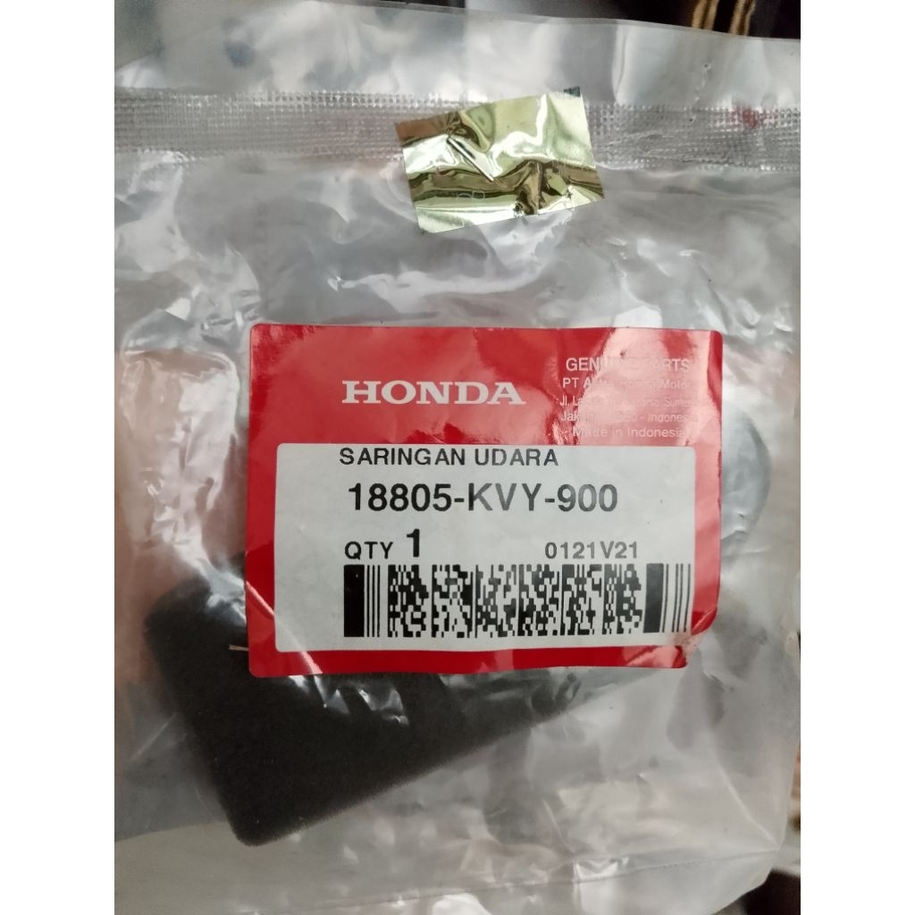18805-KVY-900 Busa Filter udara kecil untuk motor Beat carbu dan Scoopy carbu number part 18805KVY90