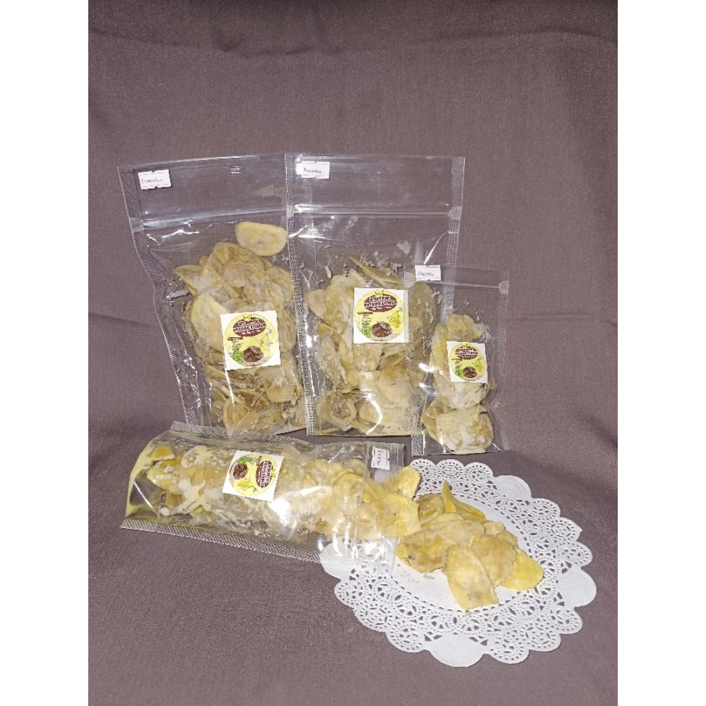 

Kripik pisang rasa Tiramisu | kripik pisang lumer | kripik pisang