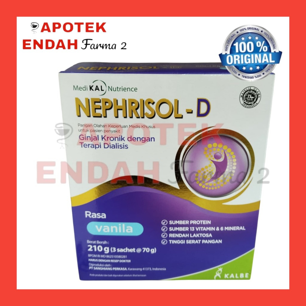 

NEPHRISOL-D 210GR